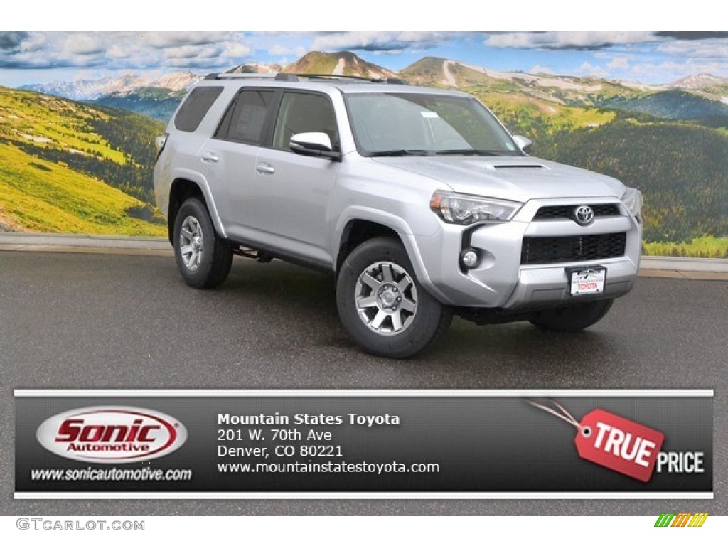 2015 4Runner Trail Premium 4x4 - Classic Silver Metallic / Black photo #1