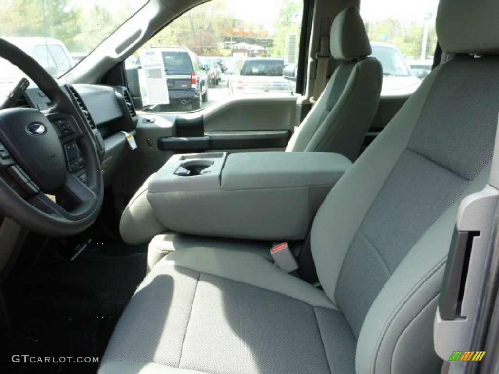 2015 F150 XLT SuperCab 4x4 - Magnetic Metallic / Medium Earth Gray photo #8