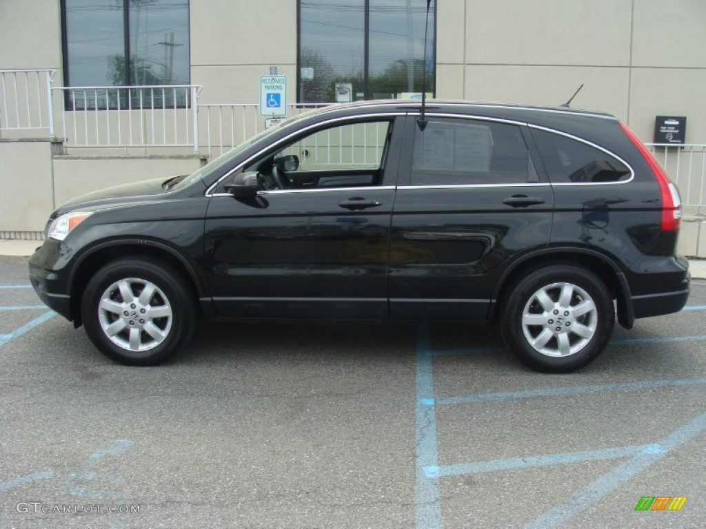 2011 CR-V SE 4WD - Crystal Black Pearl / Black photo #3