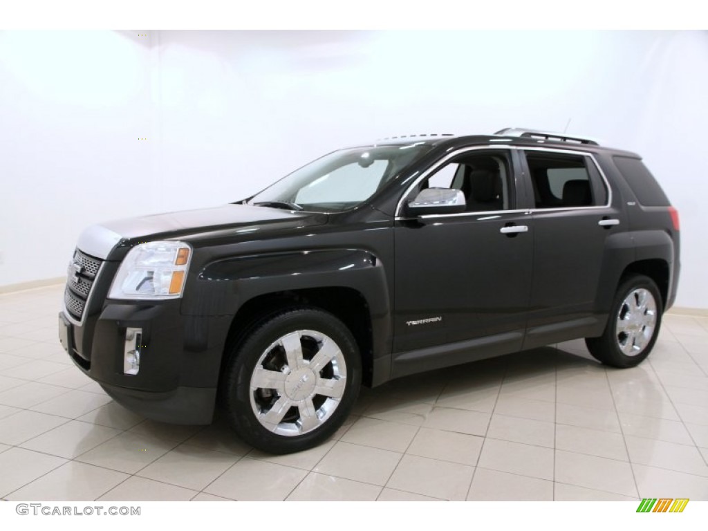 Carbon Black Metallic 2011 GMC Terrain SLT AWD Exterior Photo #103696809