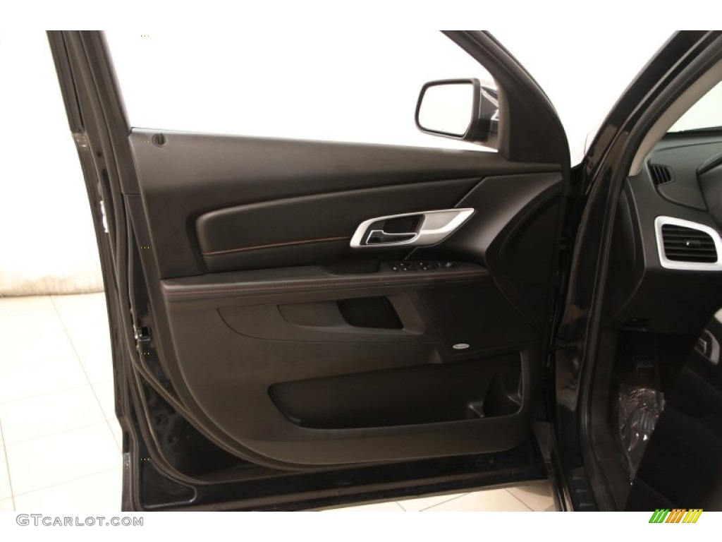 2011 GMC Terrain SLT AWD Jet Black Door Panel Photo #103696830