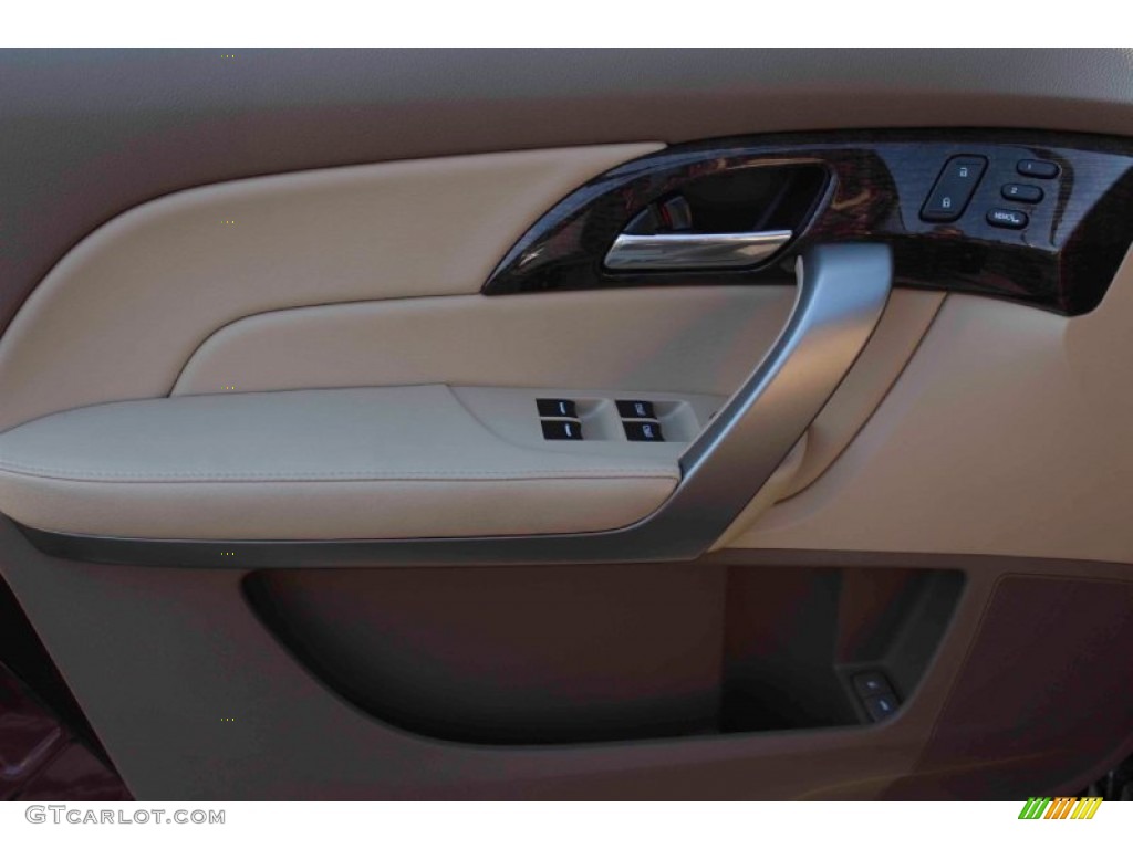 2013 MDX SH-AWD - Dark Cherry Pearl / Parchment photo #8