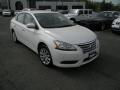 Aspen White - Sentra SV Photo No. 6