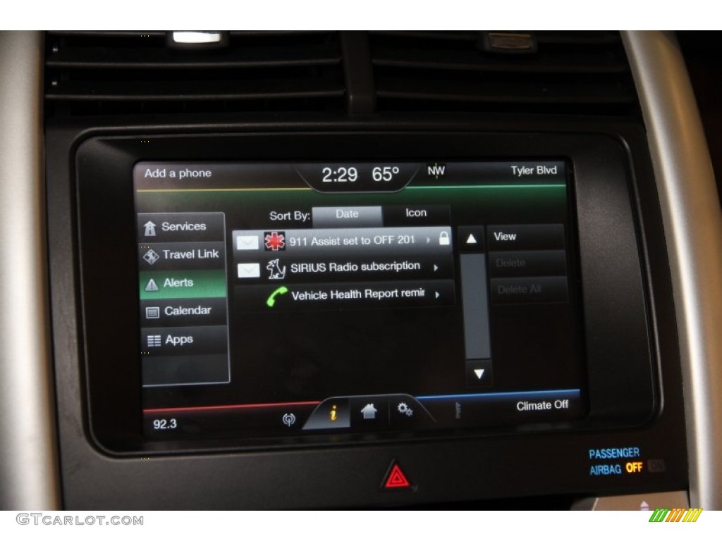 2011 Edge Limited - Earth Metallic / Medium Light Stone photo #15