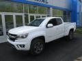 2015 Summit White Chevrolet Colorado LT Extended Cab 4WD  photo #1