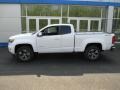 2015 Summit White Chevrolet Colorado LT Extended Cab 4WD  photo #2