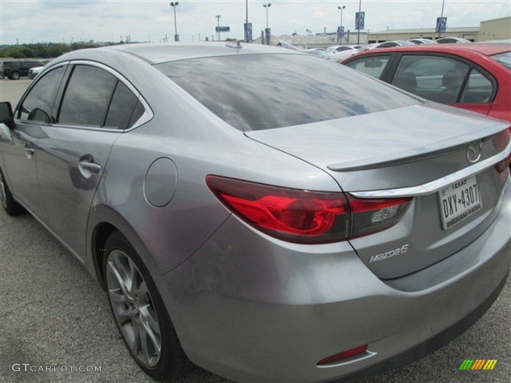 2015 Mazda6 Grand Touring - Liquid Silver Metallic / Black photo #4