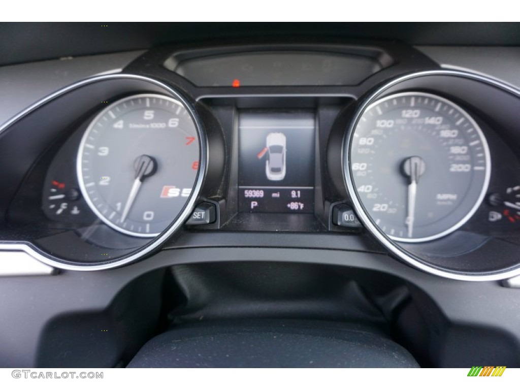 2011 Audi S5 3.0 TFSI quattro Cabriolet Gauges Photo #103703772