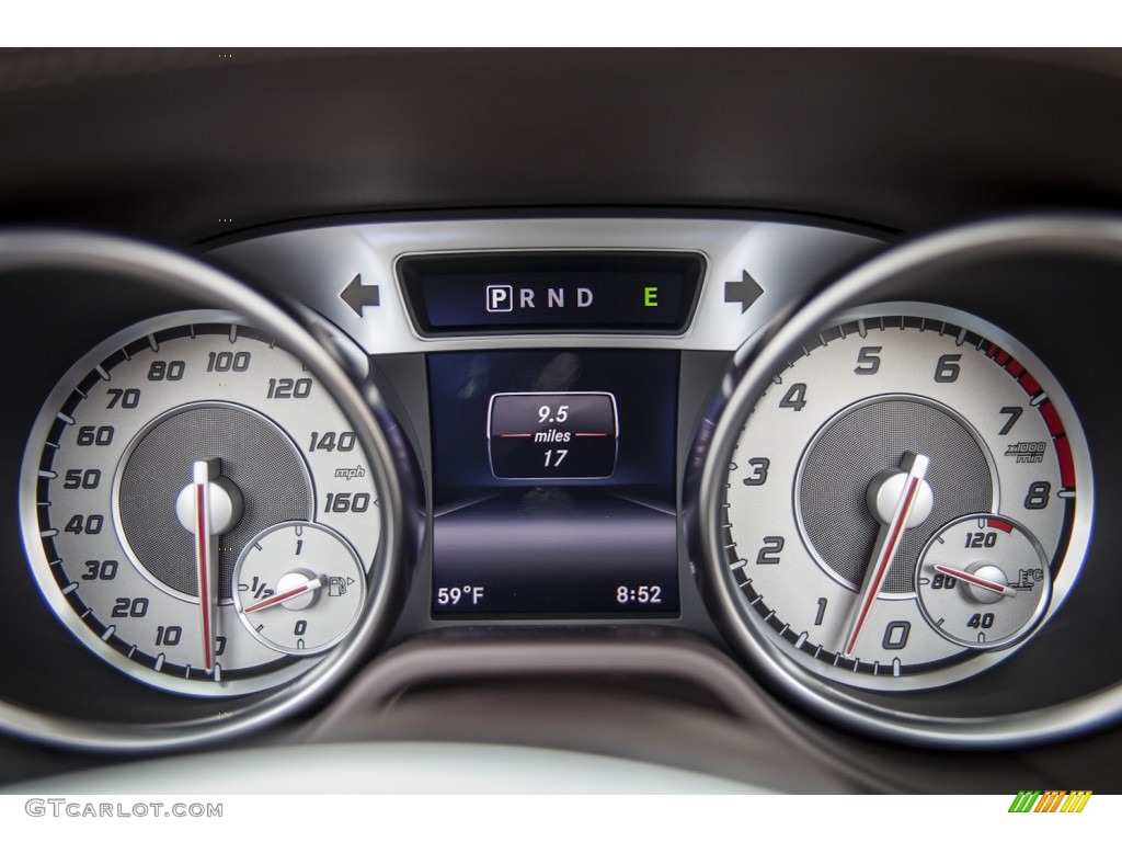 2015 SL 400 Roadster - Lunar Blue Metallic / Ginger Beige/Espresso Brown photo #6