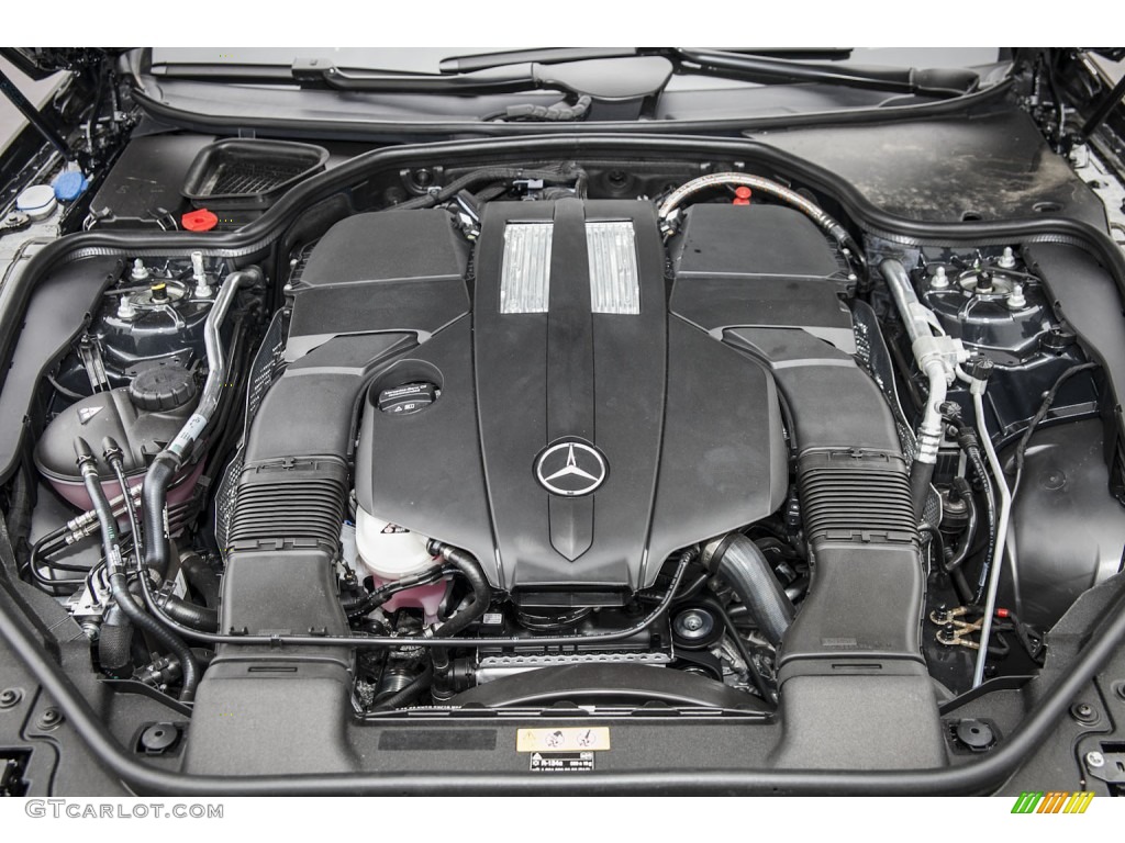 2015 Mercedes-Benz SL 400 Roadster 3.0 Liter biturbo DOHC 24-Valve VVT V6 Engine Photo #103704615