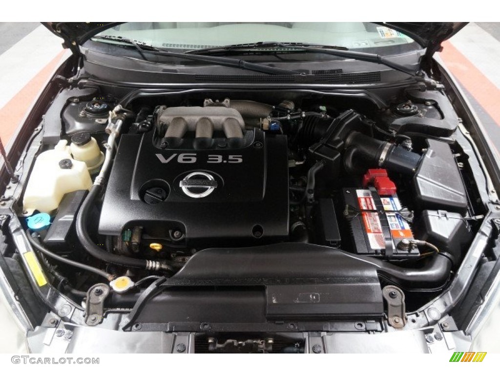 2006 Altima 3.5 SE - Polished Pewter Metallic / Frost photo #32