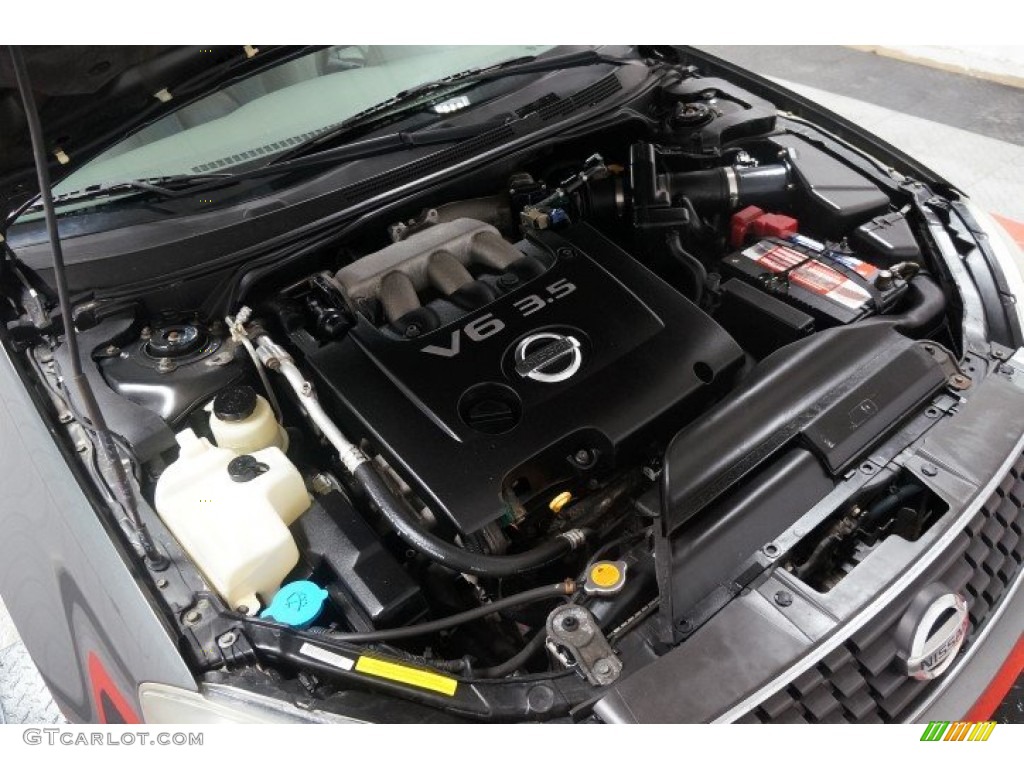 2006 Altima 3.5 SE - Polished Pewter Metallic / Frost photo #34