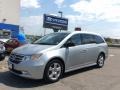 2011 Alabaster Silver Metallic Honda Odyssey Touring  photo #1