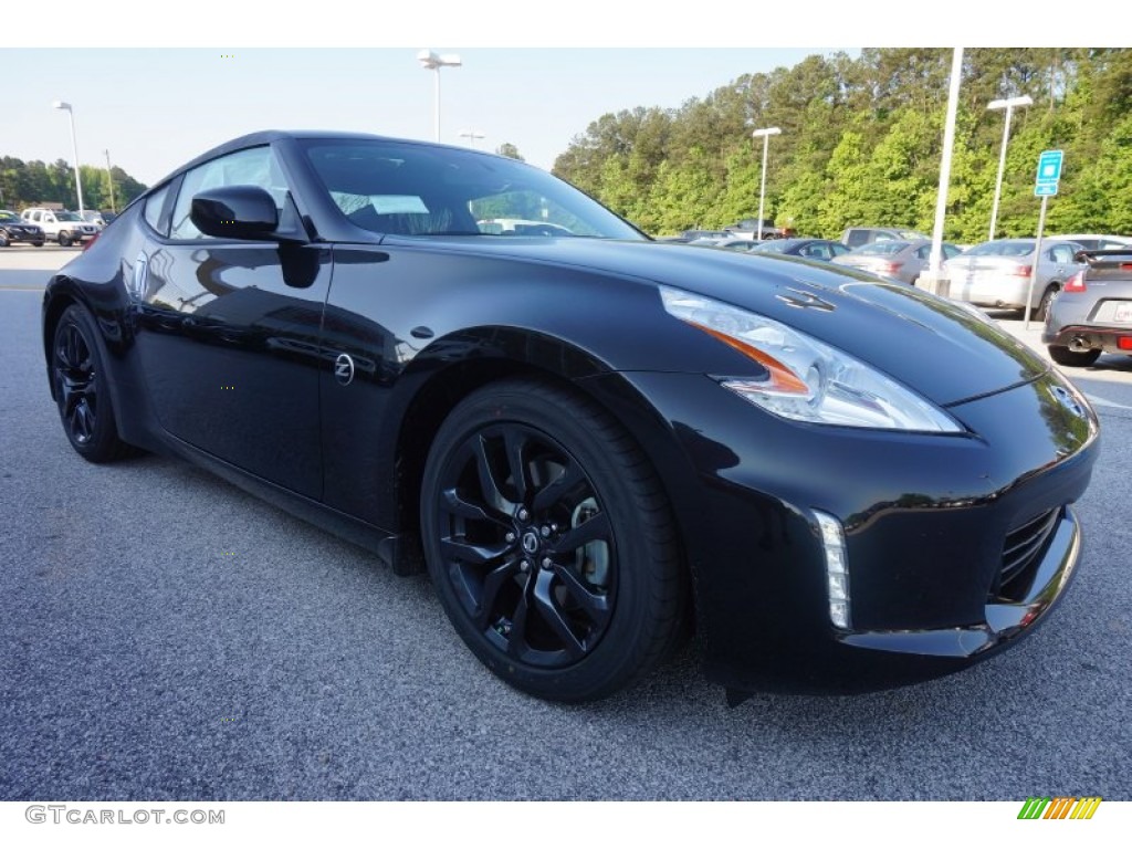 Magnetic Black 2015 Nissan 370Z Coupe Exterior Photo #103705881