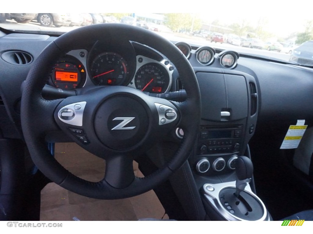 2015 Nissan 370Z Coupe Black Dashboard Photo #103705944