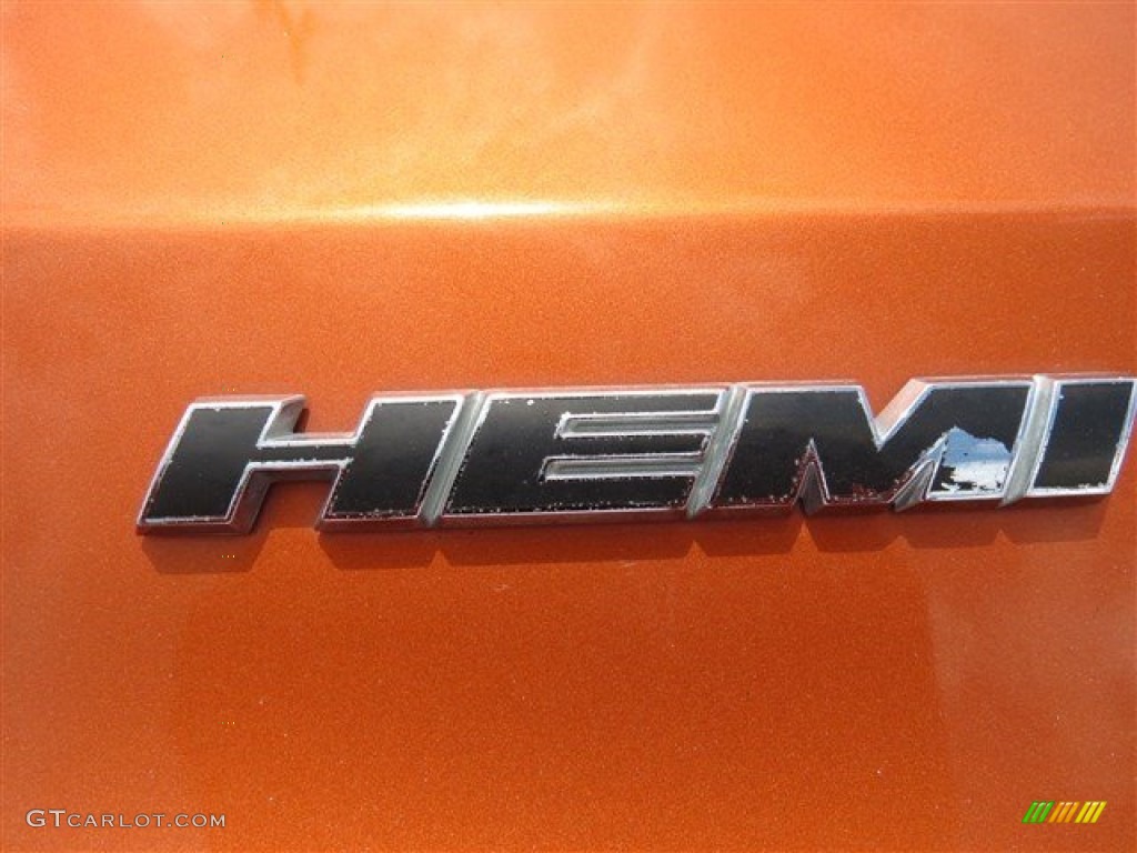 2011 Challenger R/T Classic - Toxic Orange Pearl / Dark Slate Gray photo #11
