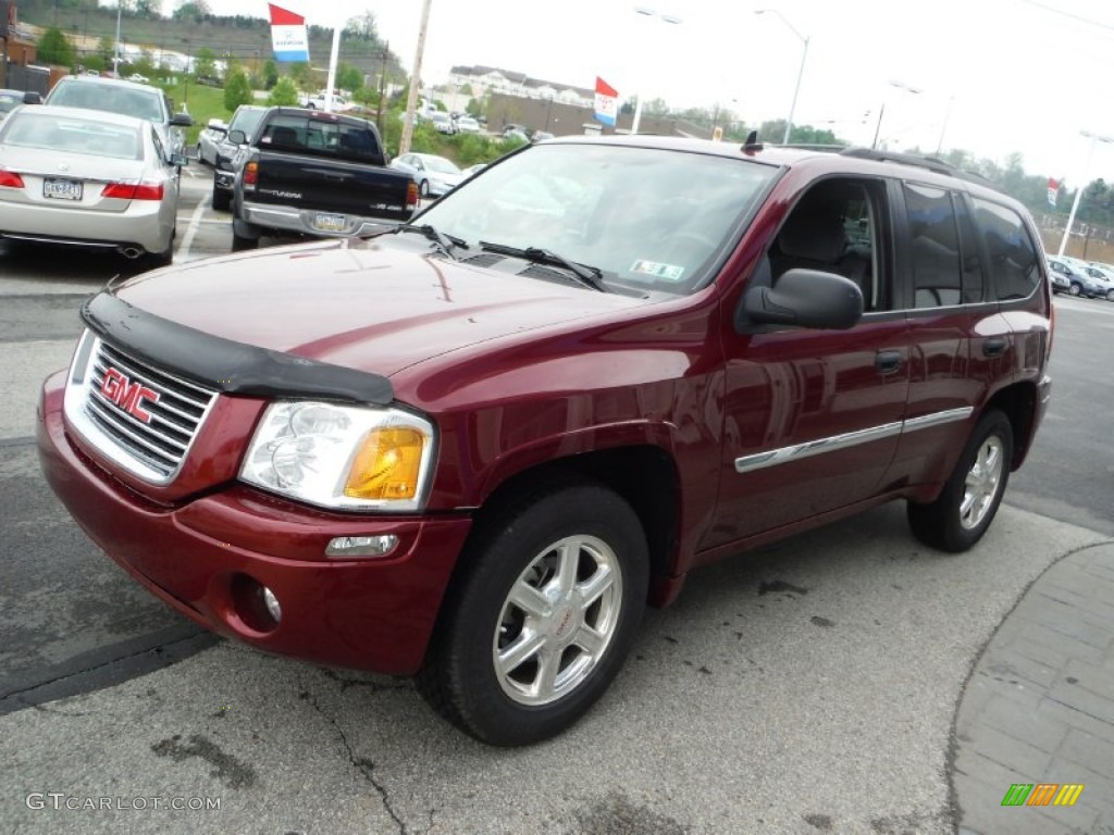 Red Jewel 2009 GMC Envoy SLE 4x4 Exterior Photo #103708179