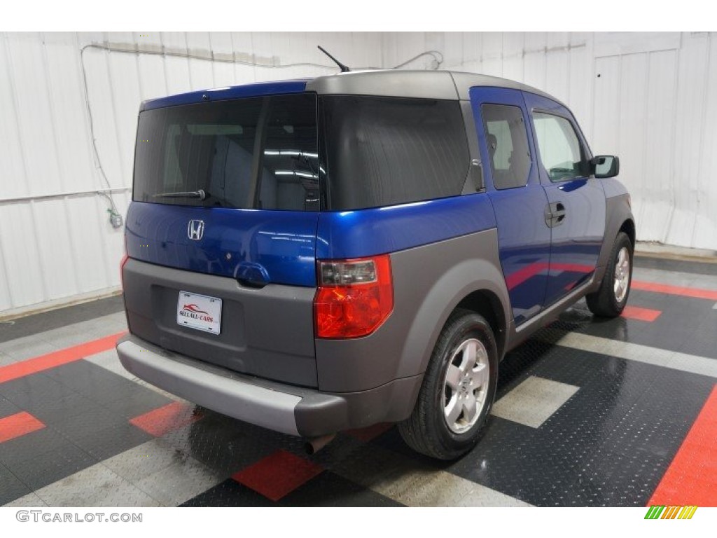 2004 Element EX AWD - Fiji Blue Pearl / Gray photo #8