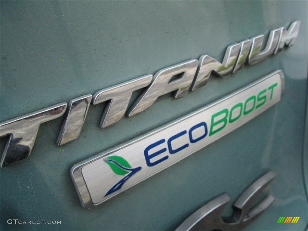 2013 Escape Titanium 2.0L EcoBoost - Frosted Glass Metallic / Charcoal Black photo #5