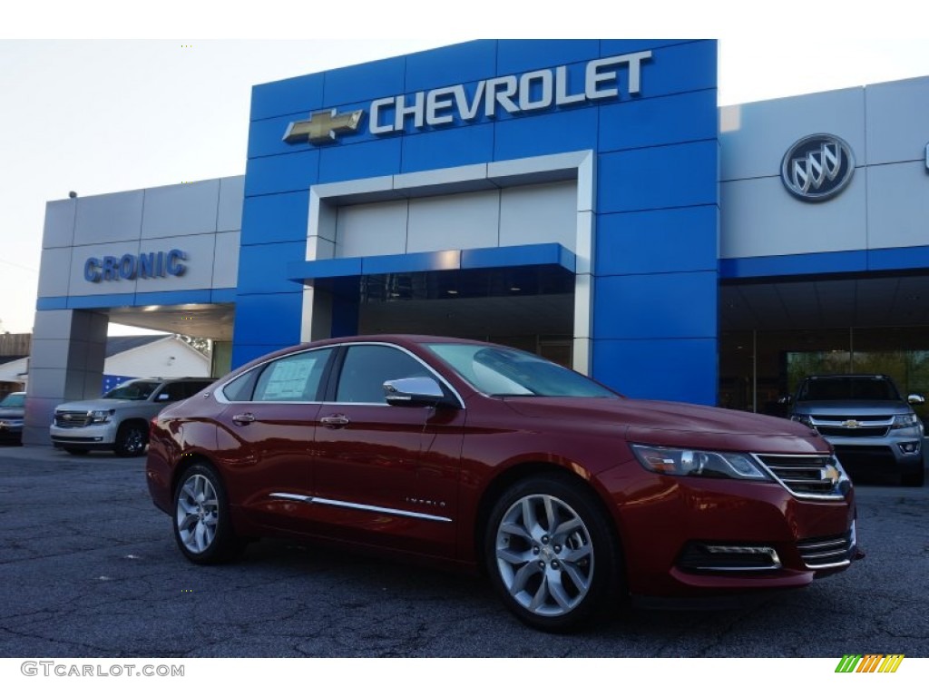 2015 Impala LTZ - Red Rock Metallic / Jet Black photo #1