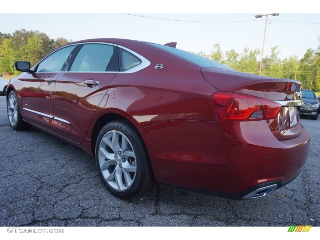 2015 Impala LTZ - Red Rock Metallic / Jet Black photo #5