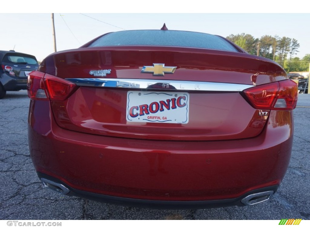 2015 Impala LTZ - Red Rock Metallic / Jet Black photo #6