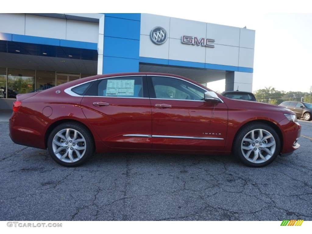 2015 Impala LTZ - Red Rock Metallic / Jet Black photo #8