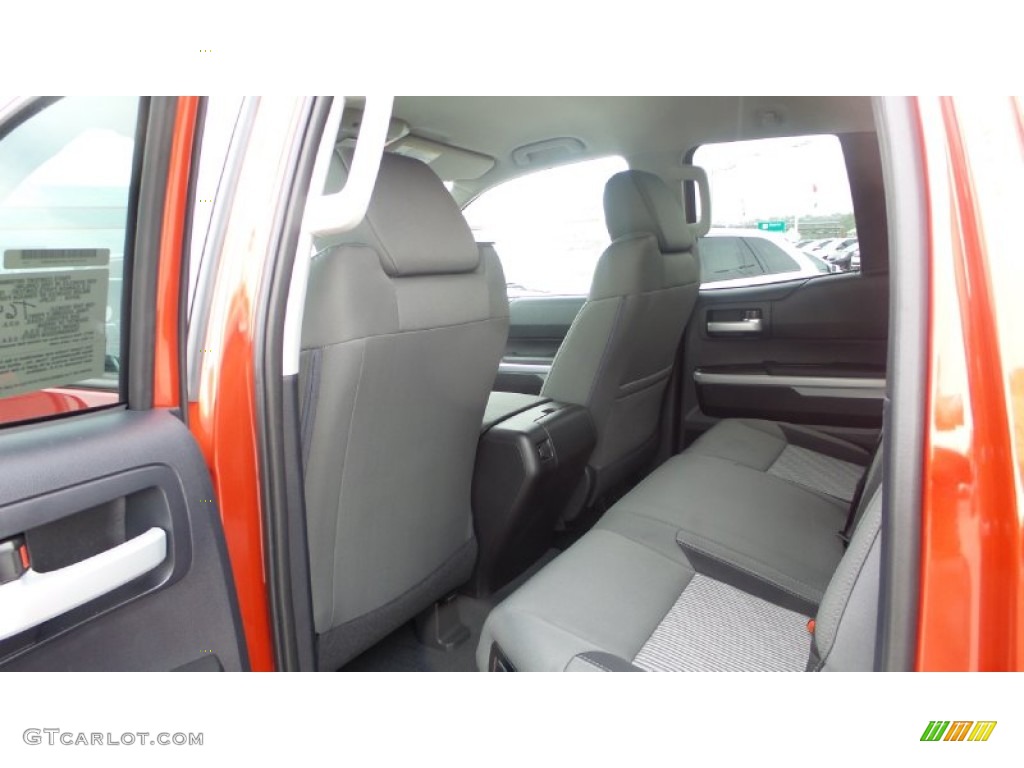 2015 Toyota Tundra SR5 Double Cab 4x4 Rear Seat Photo #103711689