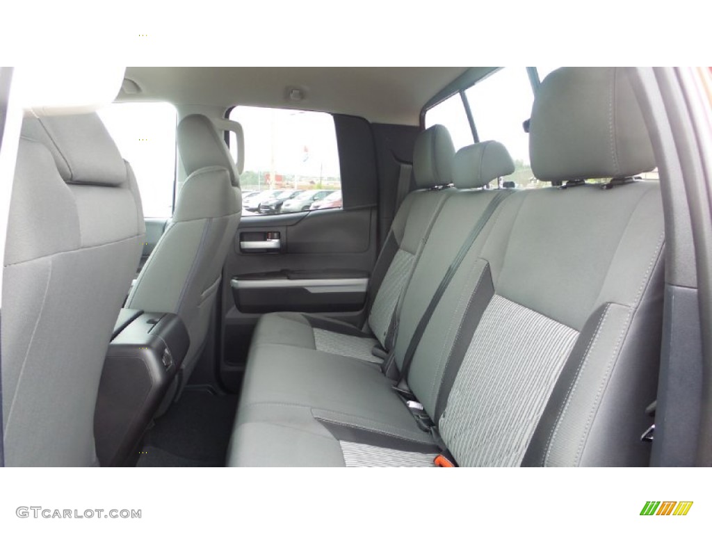 2015 Toyota Tundra SR5 Double Cab 4x4 Rear Seat Photo #103711713