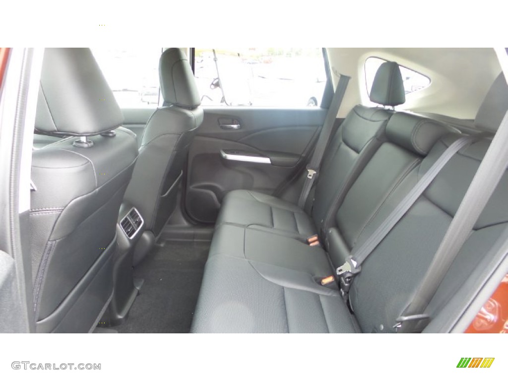 Black Interior 2015 Honda CR-V Touring AWD Photo #103712568