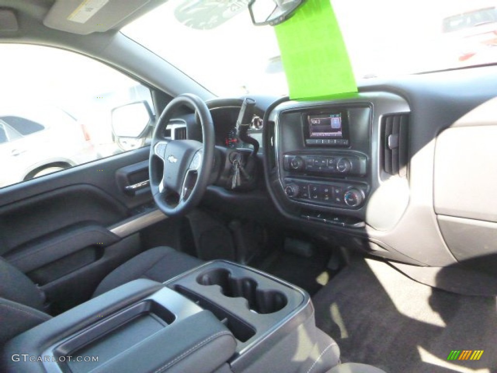 2015 Silverado 1500 LT Crew Cab 4x4 - Silver Ice Metallic / Jet Black photo #12