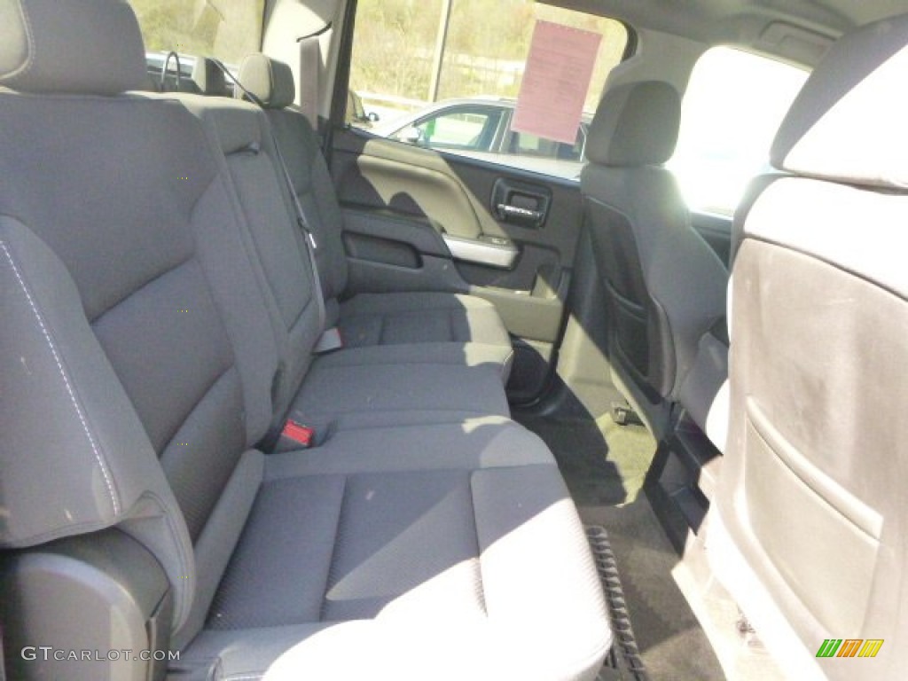 2015 Silverado 1500 LT Crew Cab 4x4 - Silver Ice Metallic / Jet Black photo #13