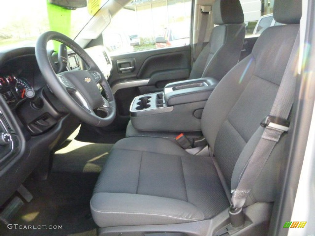 2015 Silverado 1500 LT Crew Cab 4x4 - Silver Ice Metallic / Jet Black photo #16