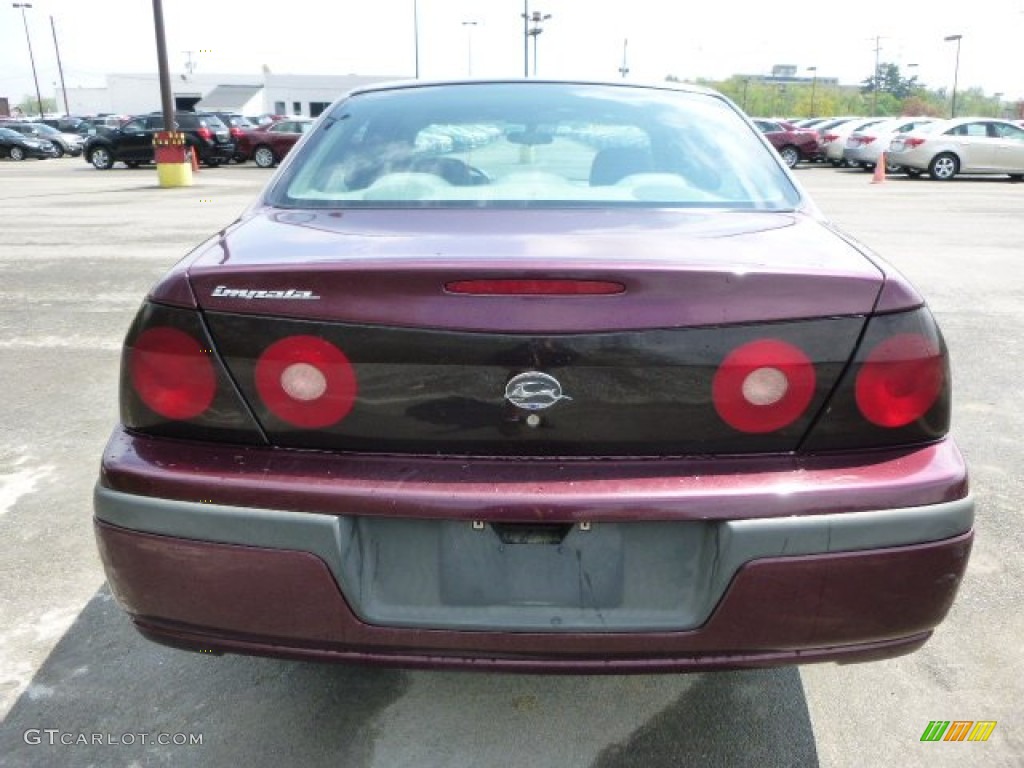 2004 Impala  - Berry Red Metallic / Medium Gray photo #3