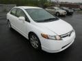 Taffeta White - Civic LX Sedan Photo No. 5