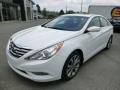 2013 Shimmering White Hyundai Sonata SE 2.0T  photo #7