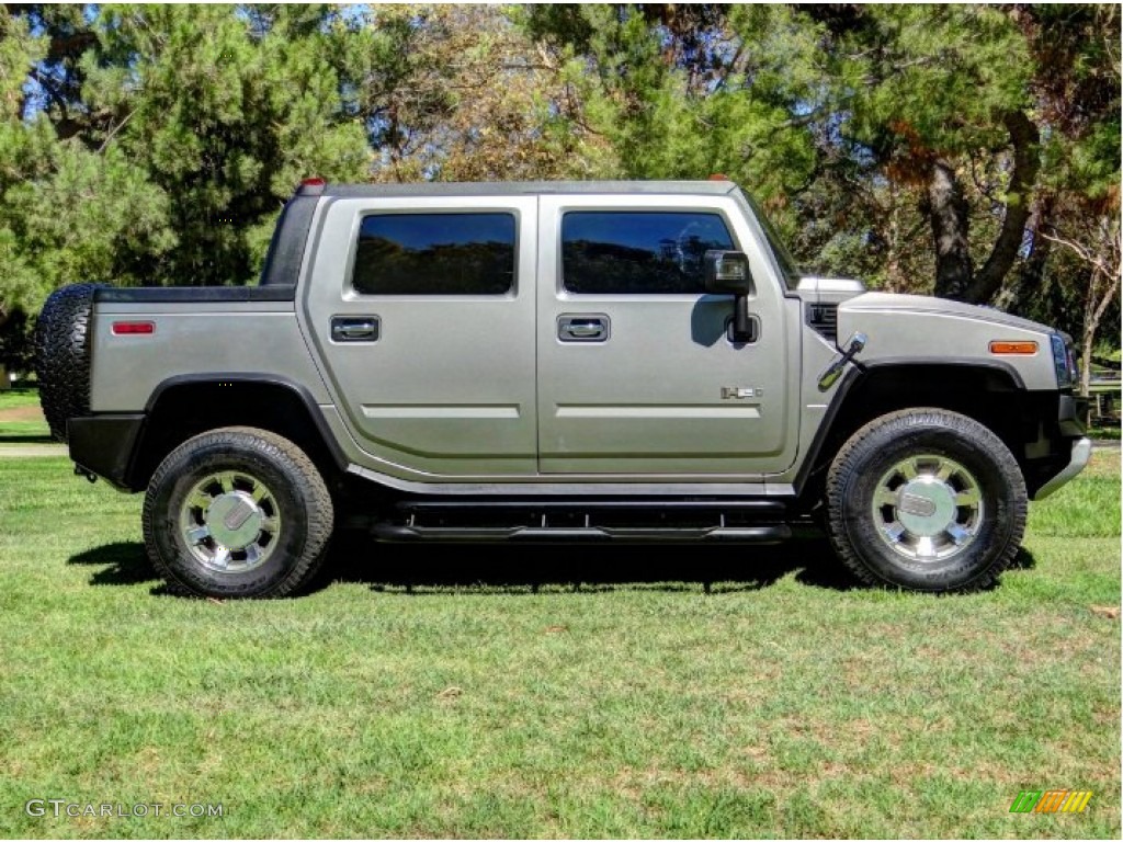 Graystone Metallic 2008 Hummer H2 SUT Exterior Photo #103717109