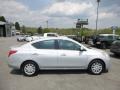 2014 Brilliant Silver Nissan Versa 1.6 S Sedan  photo #2