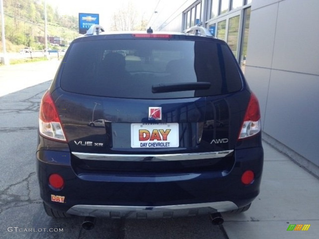 2009 VUE XR V6 AWD - Deep Blue / Tan photo #2