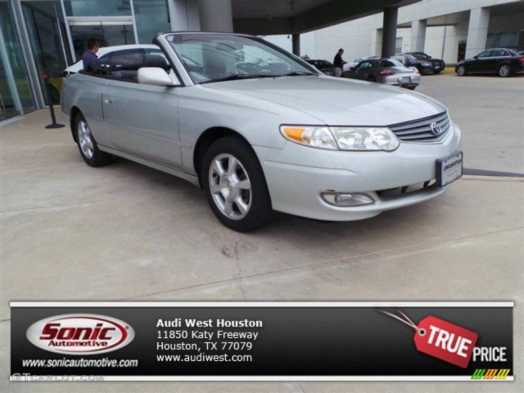 2003 Lunar Mist Metallic Toyota Solara SLE V6 Convertible 103716602