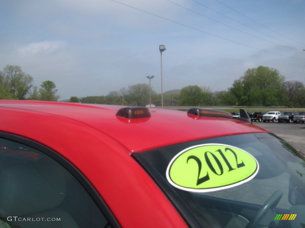 2012 Silverado 3500HD LTZ Crew Cab 4x4 Dually - Victory Red / Dark Cashmere/Light Cashmere photo #7