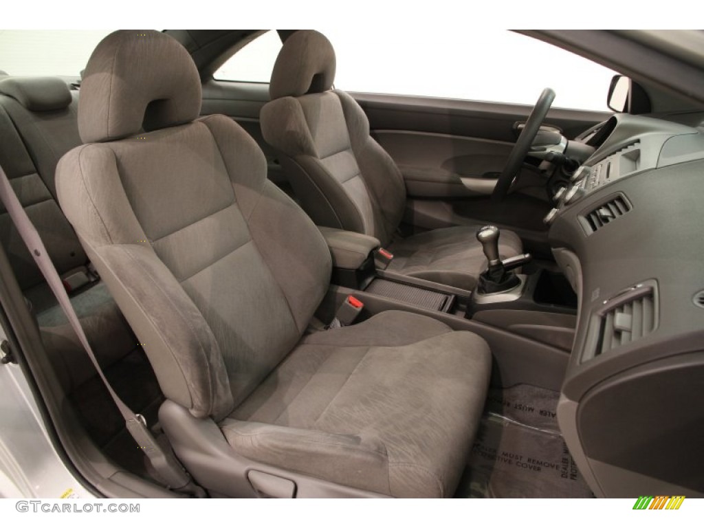 2007 Honda Civic EX Coupe Front Seat Photo #103720685