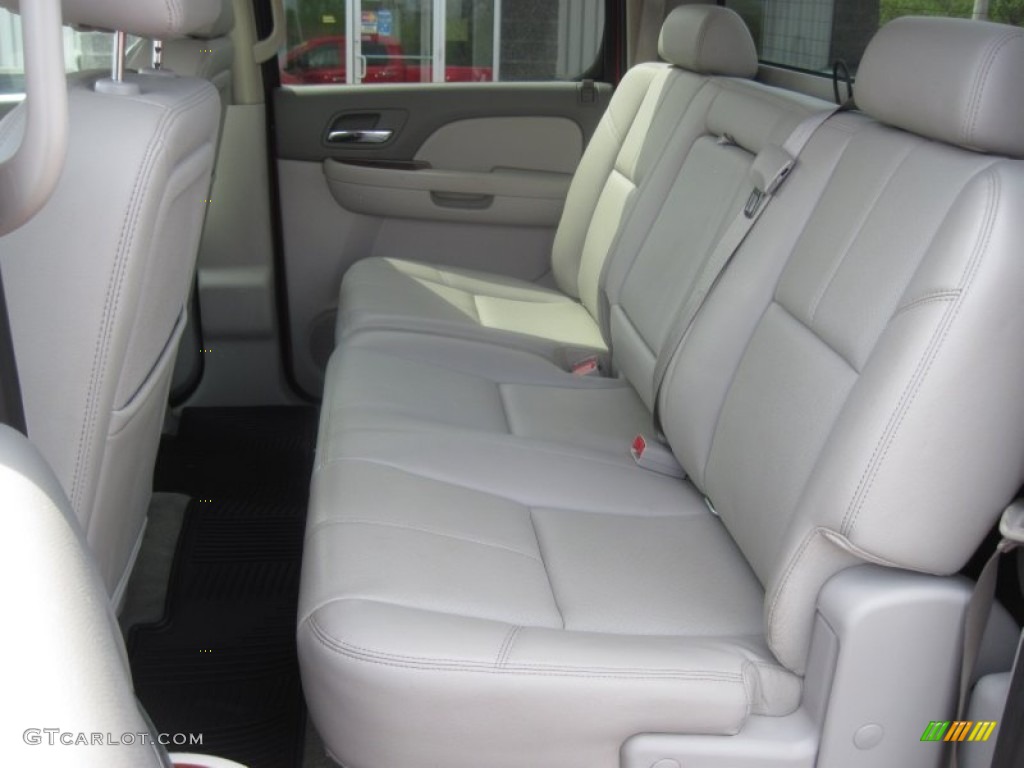 2012 Silverado 3500HD LTZ Crew Cab 4x4 Dually - Victory Red / Dark Cashmere/Light Cashmere photo #39