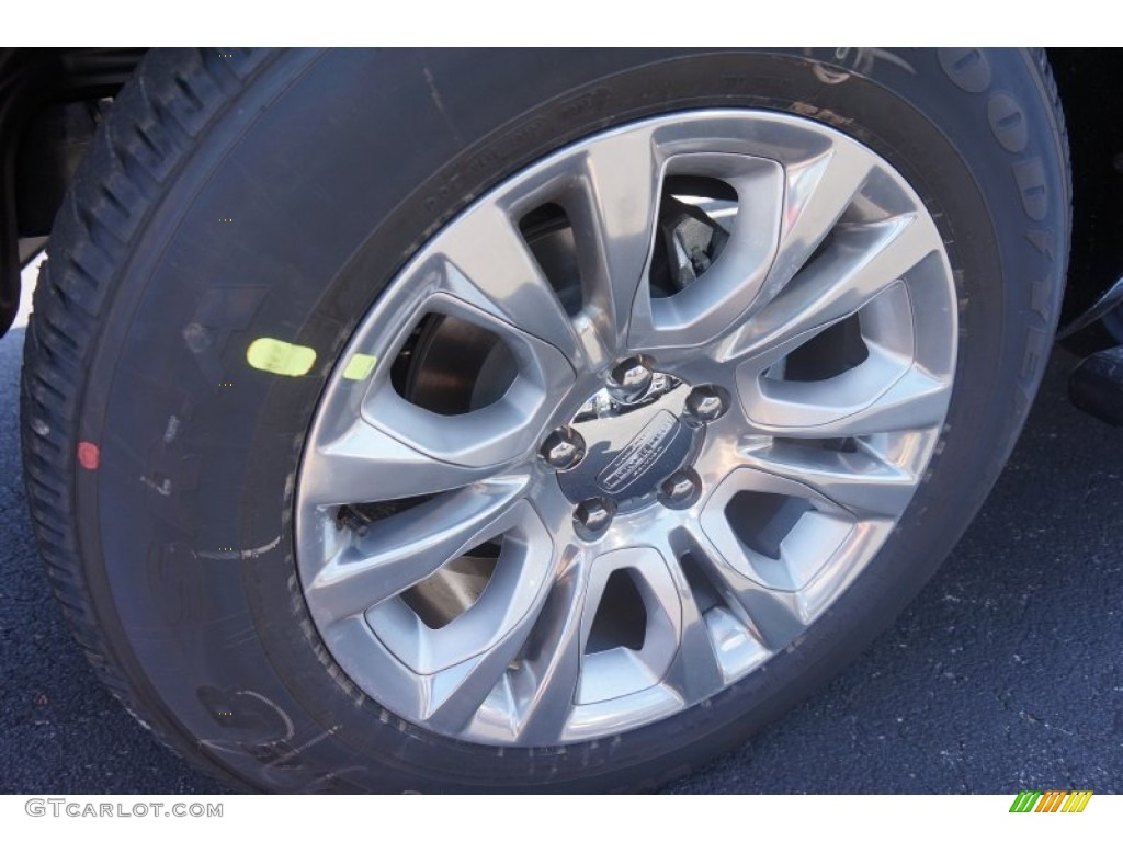 2015 1500 Laramie Long Horn Crew Cab 4x4 - Brilliant Black Crystal Pearl / Canyon Brown/Light Frost photo #5