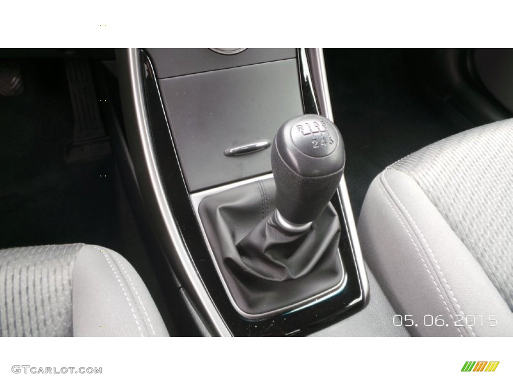 2013 Elantra Coupe GS - Monaco White / Gray photo #14
