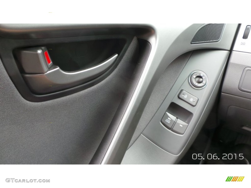 2013 Elantra Coupe GS - Monaco White / Gray photo #17