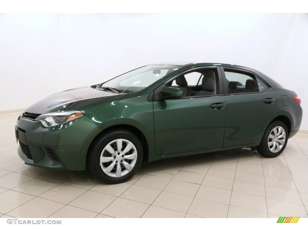 4Evergreen Mica 2014 Toyota Corolla LE Exterior Photo #103723607