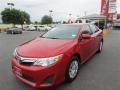 2014 Barcelona Red Metallic Toyota Camry LE  photo #3