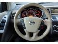 Beige 2010 Nissan Murano SL Steering Wheel