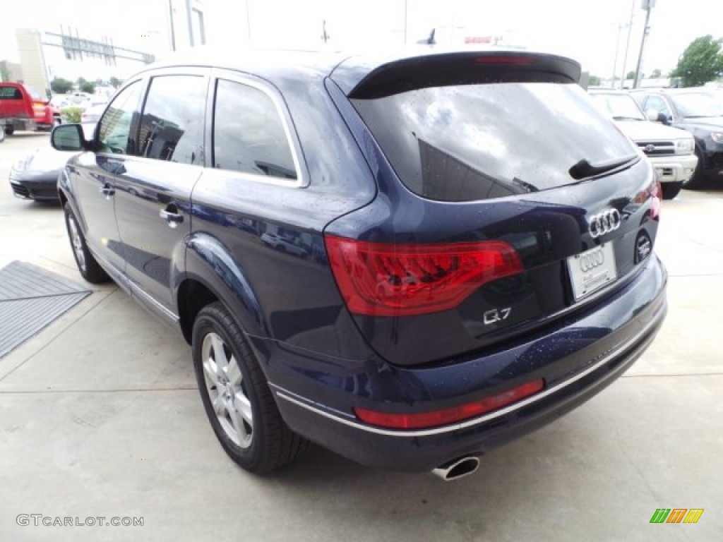 2015 Q7 3.0 Premium Plus quattro - Atlantis Blue Metallic / Cardamom Beige photo #5